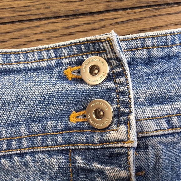 Ralph Lauren Light Blue Denim Mini Skirt - Picture 7 of 8